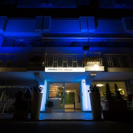 Hotel Tre Assi ريميني المظهر الخارجي الصورة